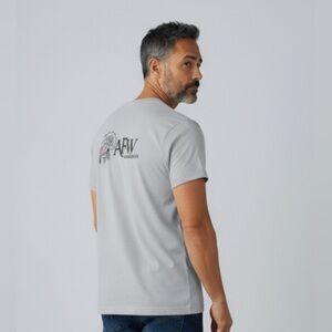 American Flyway Waterfowl - The Strutter Tee - Granite w/ Pocket